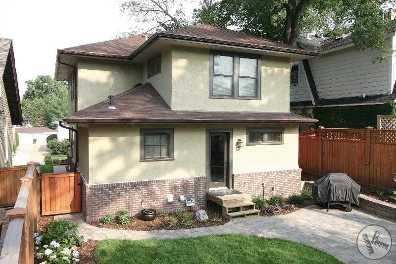 New Brick and Stucco on New Home Addition (Minneapolis, MN)