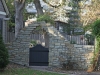 Stone Wall with Custom Designed Wood Gate in Edina