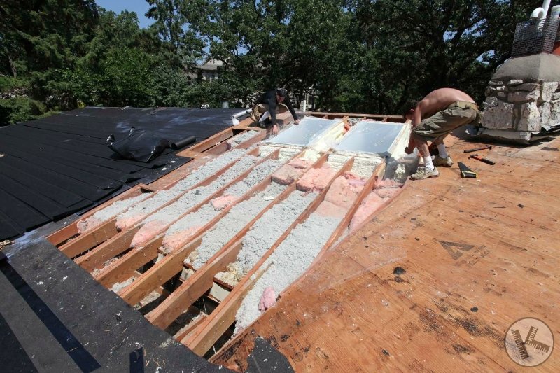 New Insulation on Skylights with Ice Dam Problems