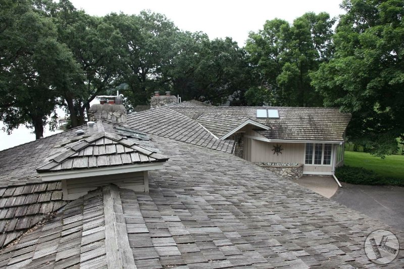BEFORE: Roof Replacement & Chimney Repair in Minneapolis