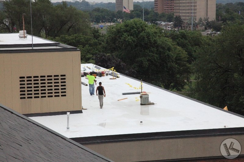 New Flat Roof in Minneapolis by the TPO Experts
