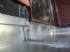 Flat Roof Under a New Deck Made of Steel in Edina - Close Up