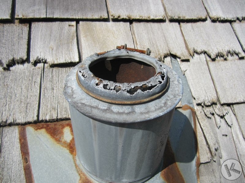 Animal Damaged Roof Flashing (Minnetonka, MN)