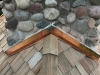 AFTER: Stone Chimney With Bad Flashing that was Leaking Repaired in Edina