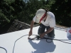 Installing TPO Roofing on Flat Roof in Wayzata