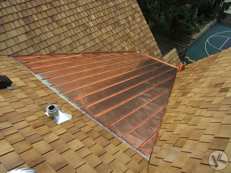 Standing Seam Metal Copper Roof in Minneapolis