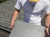 Kuhl Guy Holding Slate Roof Tile (Minneapolis)