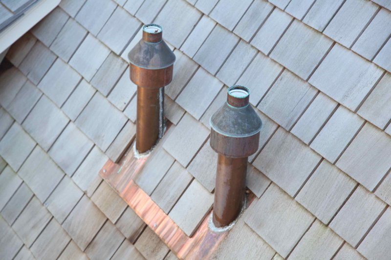 minneapolis sheet metal contractor custom vent flashings on cedar roof kuhls contracting sheet metal contractor