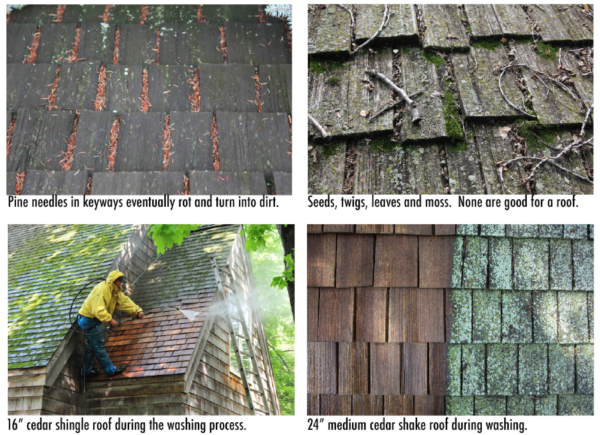 Clean Your Cedar Roof